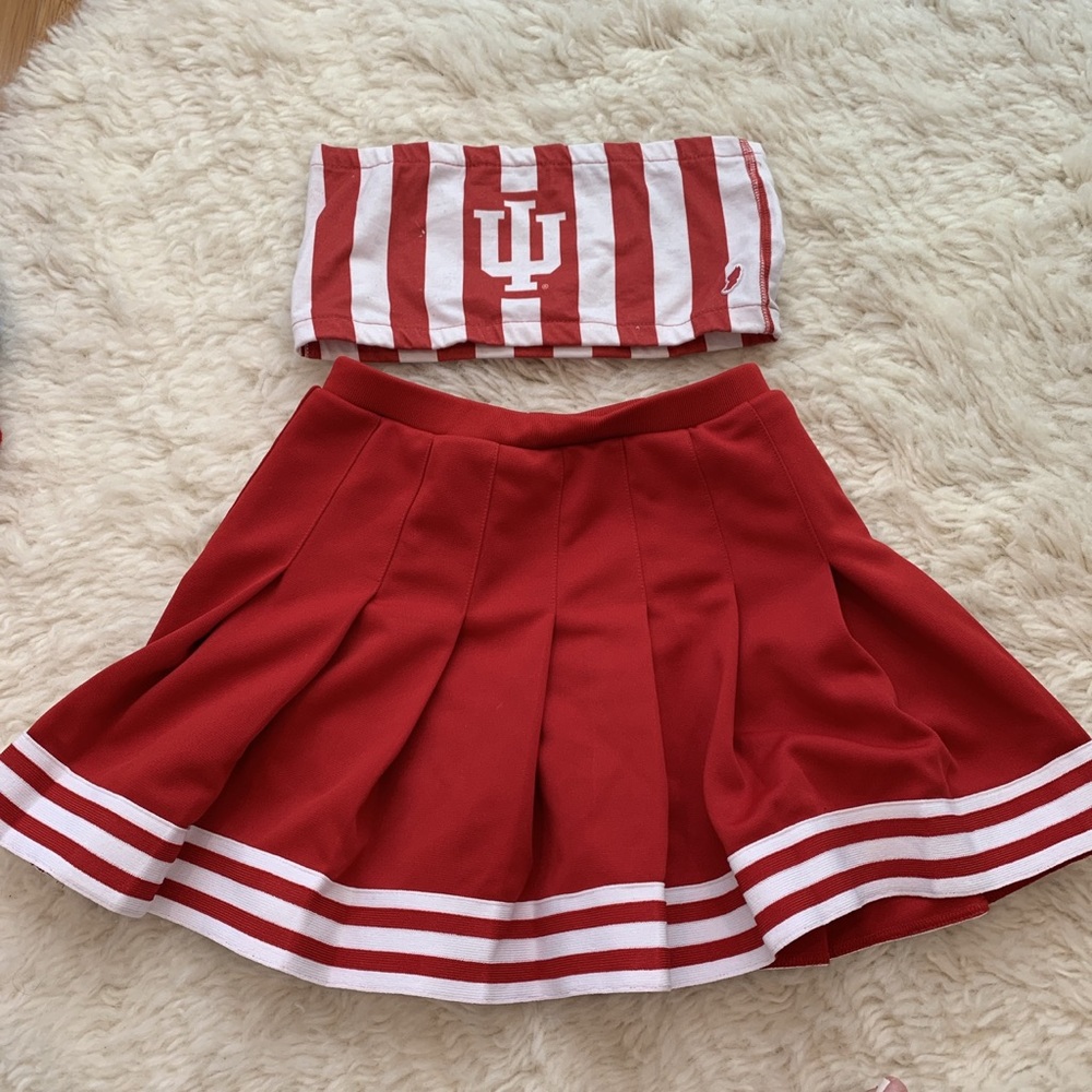 Indiana University Skirt and Tube Top